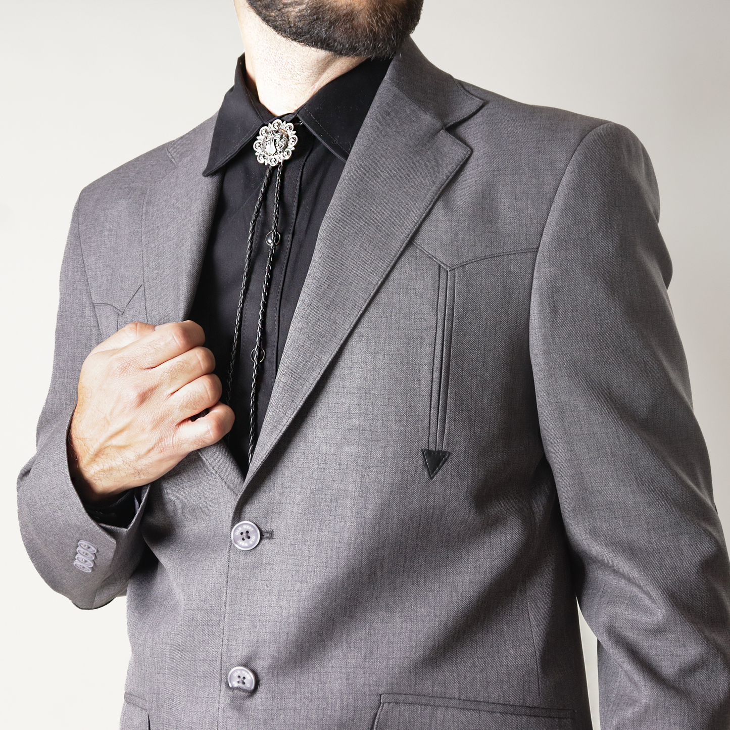 GGO-101 Saco Toledo Gris Oscuro