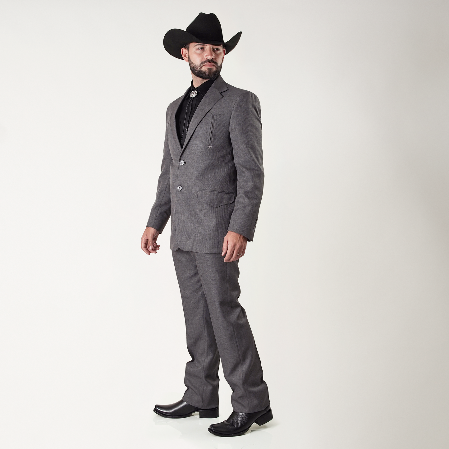 TGO-101 Traje Toledo Gris Oscuro Liso