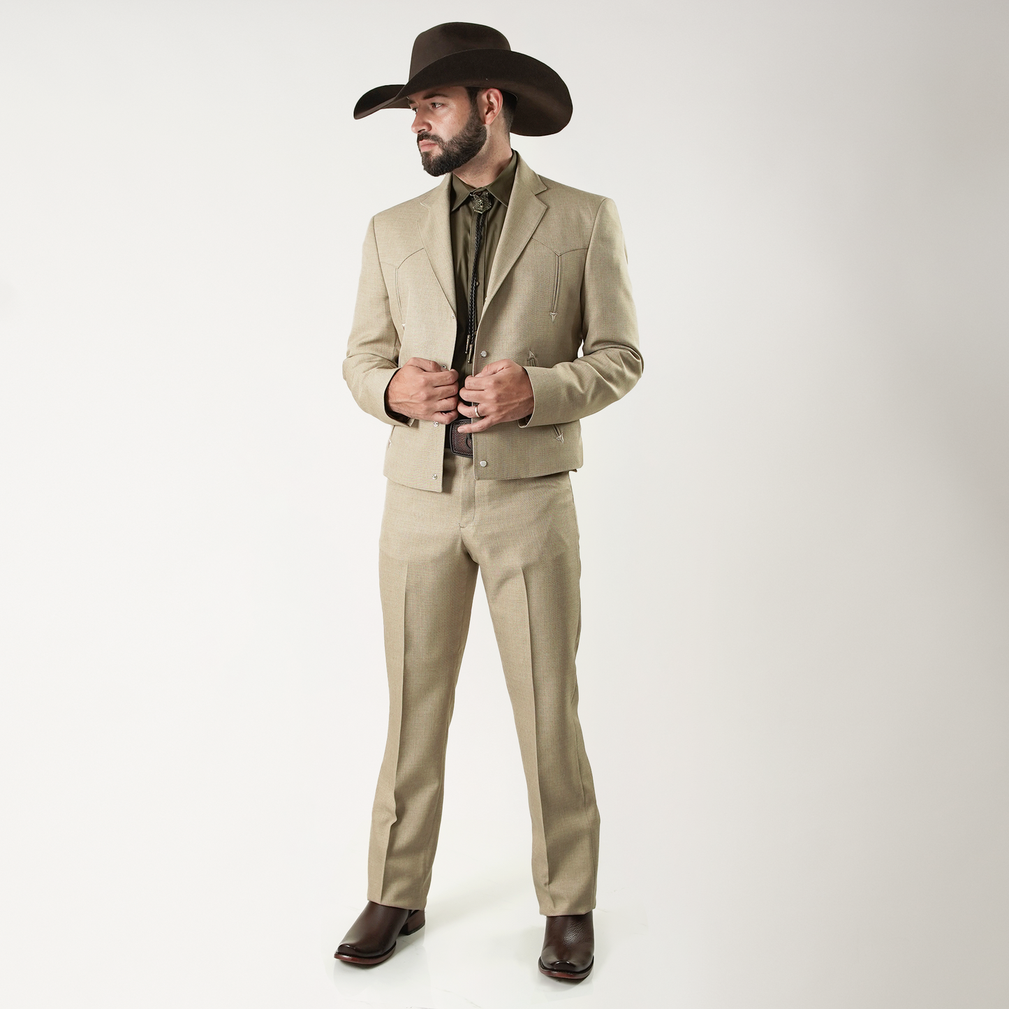 TCM-201 Traje Caporal Toledo Camel Liso