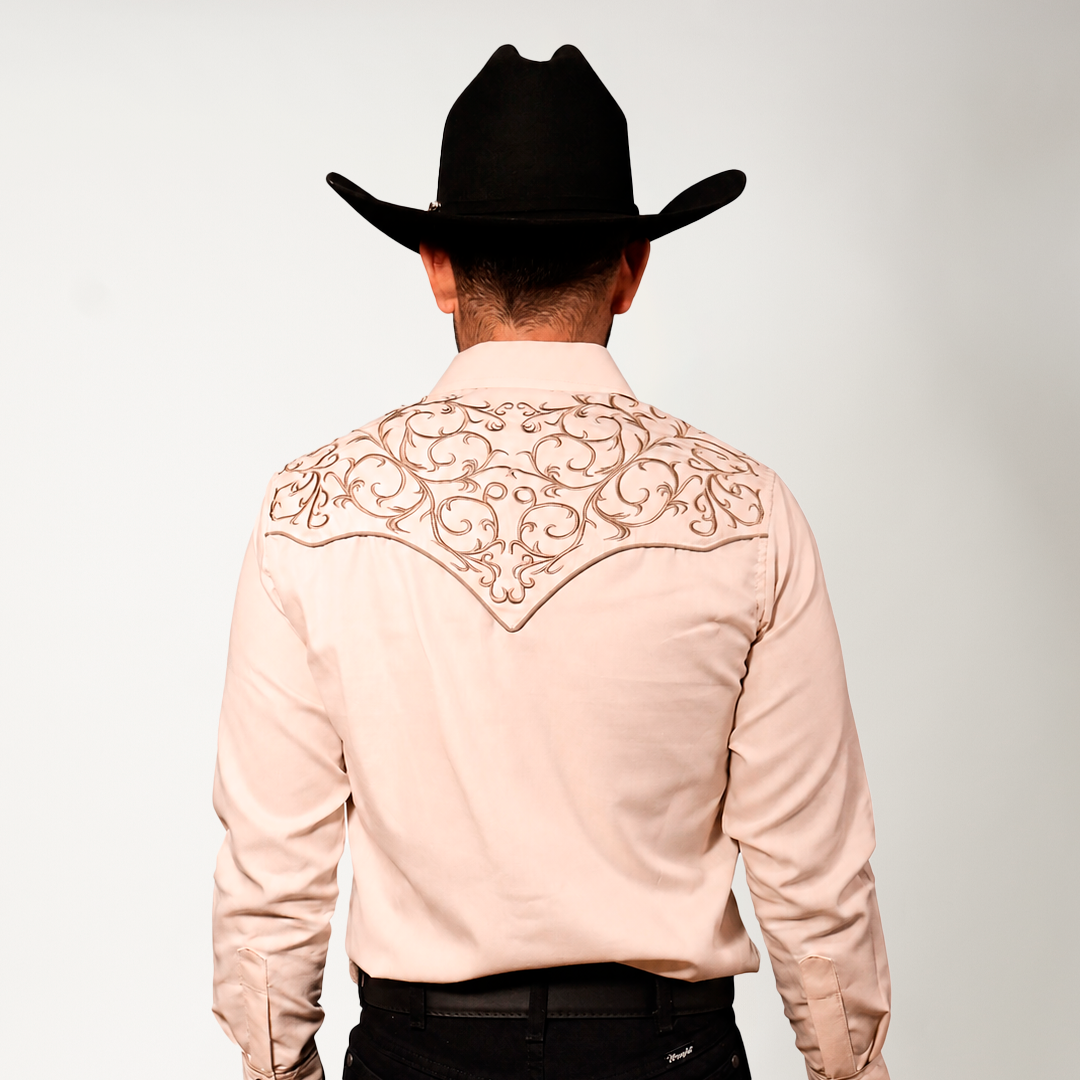 CAMISA KAKI BORDADO RAMER 2