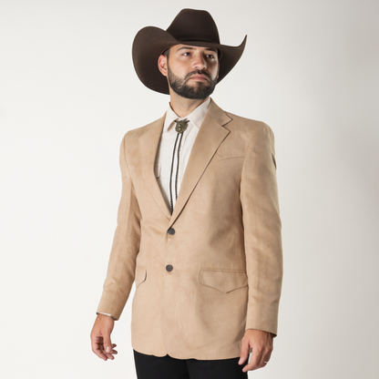 GTA-101 Saco de Gamuzina Camel Liso