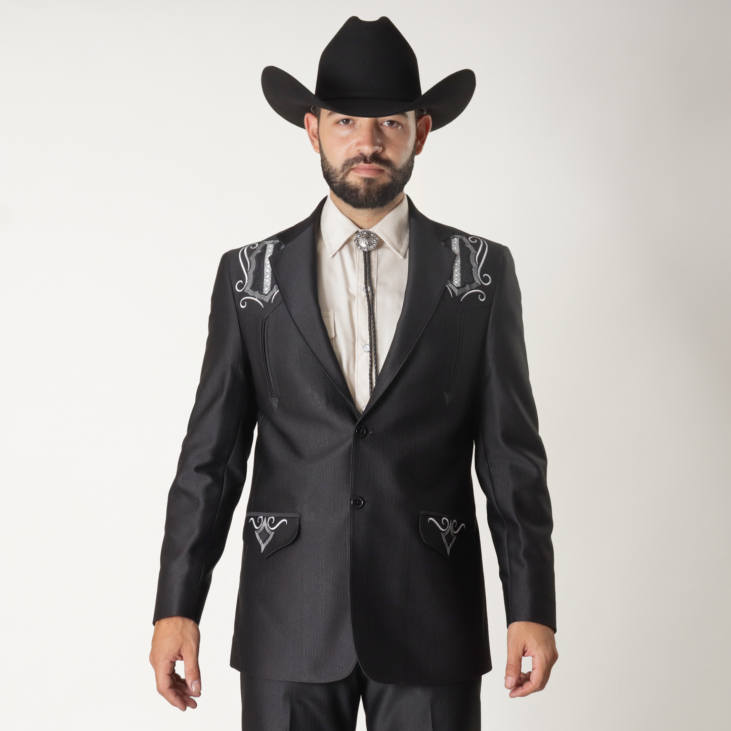 NG-120-5 Traje con Imitación RY Bordado Espigas