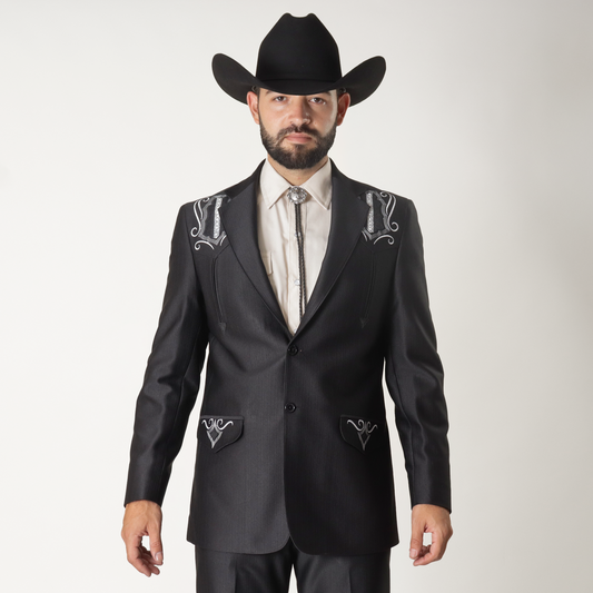 NG-120-5 Traje con Imitación RY Bordado Espigas