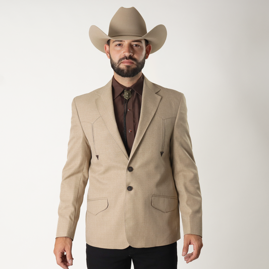 TCM-501  Saco Vaq Toledo Camel c/Coderas