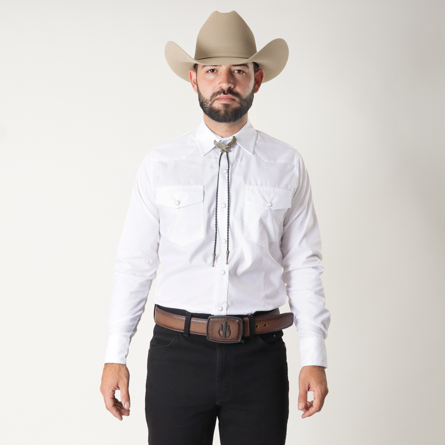 Camisa Caballero Lisa Blanca 8020015001
