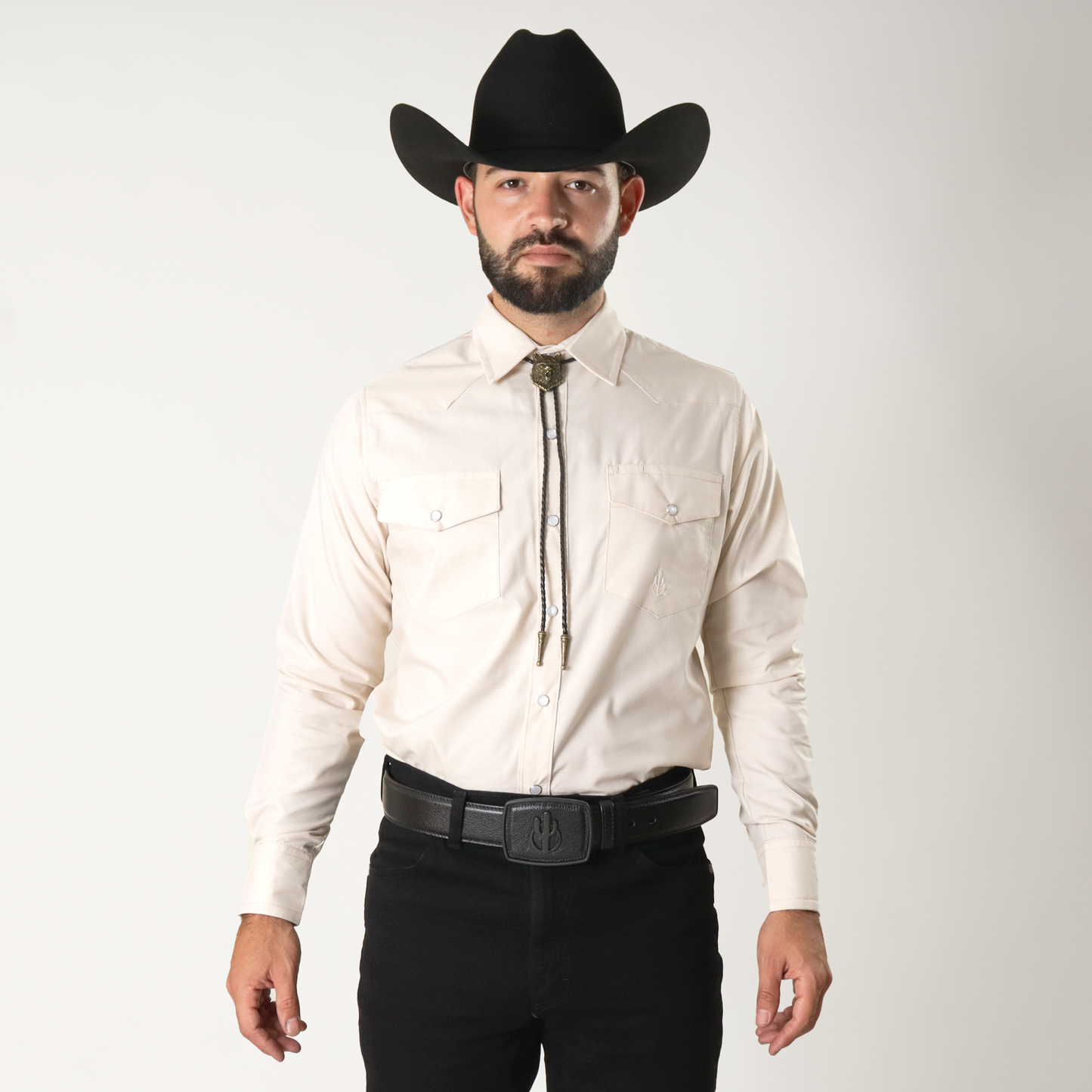 Camisa Caballero Lisa Beige 80200015002