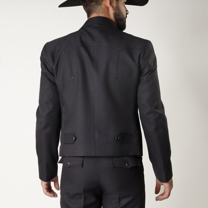 TNG-201 Traje Caporal Toledo Negro Liso