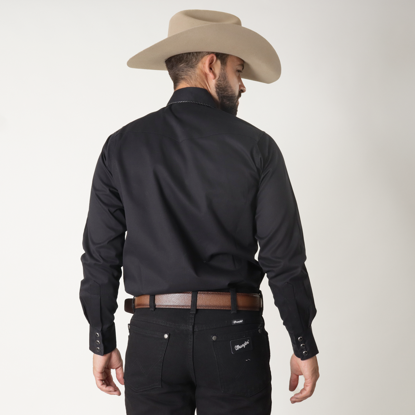 Camisa Caballero Lisa Negro 80200015003