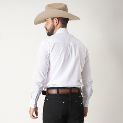 Camisa Caballero Lisa Blanca 8020015001
