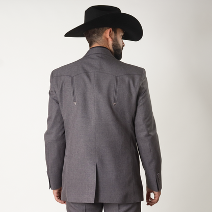 TGO-101 Traje Toledo Gris Oscuro Liso