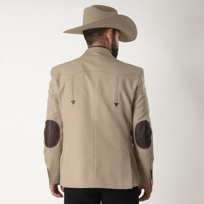 TCM-501  Saco Vaq Toledo Camel c/Coderas
