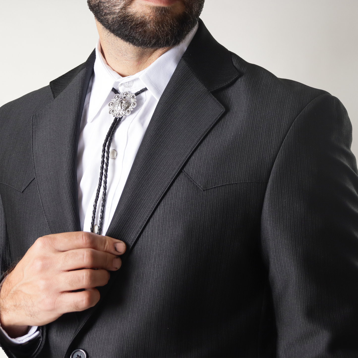 NG-101 Traje Negro Royal Liso