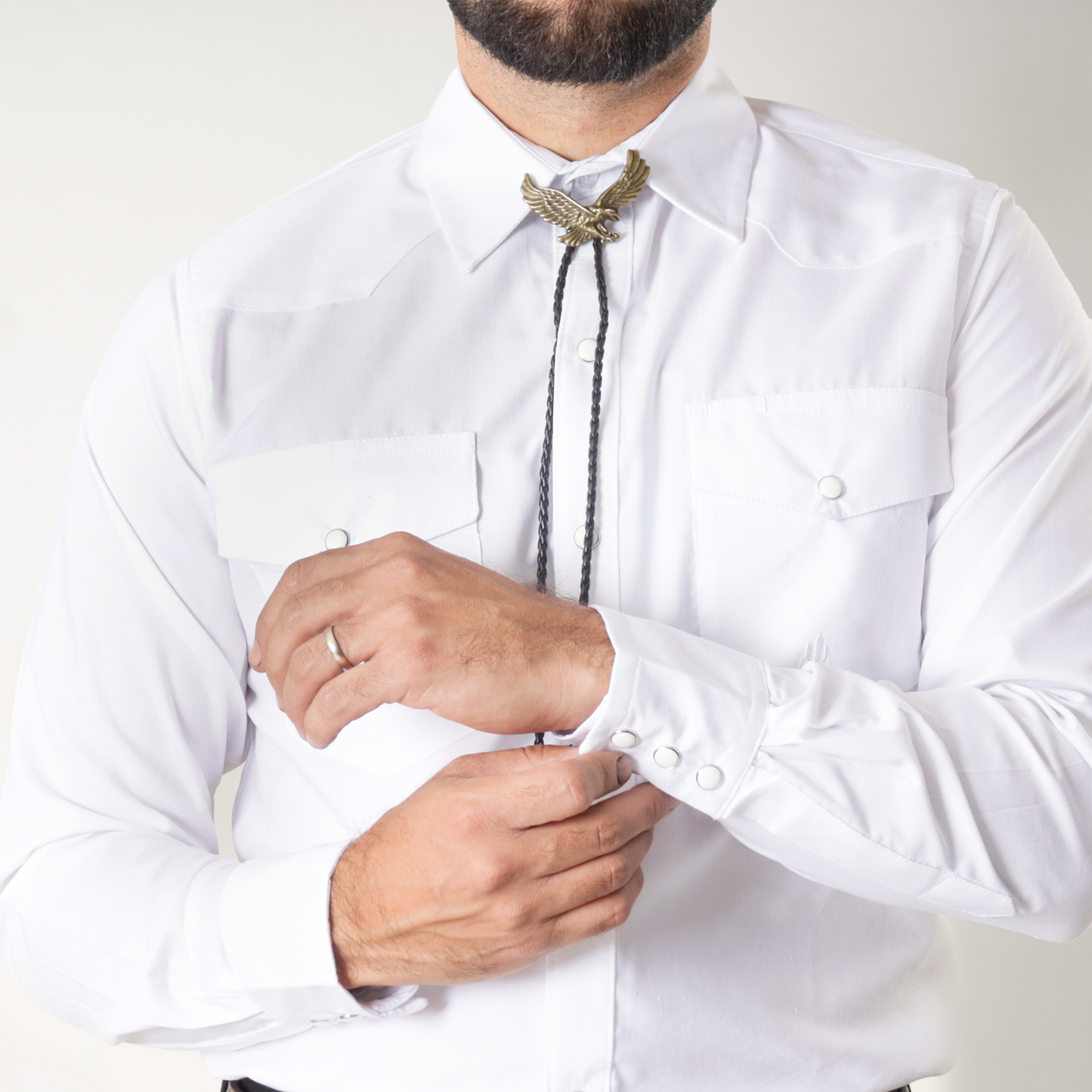 Camisa Caballero Lisa Blanca 8020015001