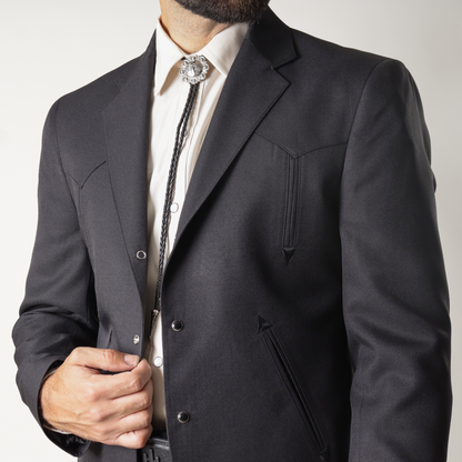 TNG-201 Traje Caporal Toledo Negro Liso
