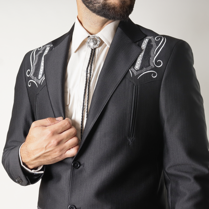 NG-120-5 Traje con Imitación RY Bordado Espigas