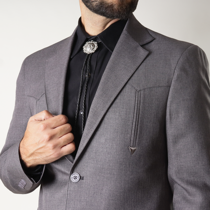 TGO-101 Traje Toledo Gris Oscuro Liso