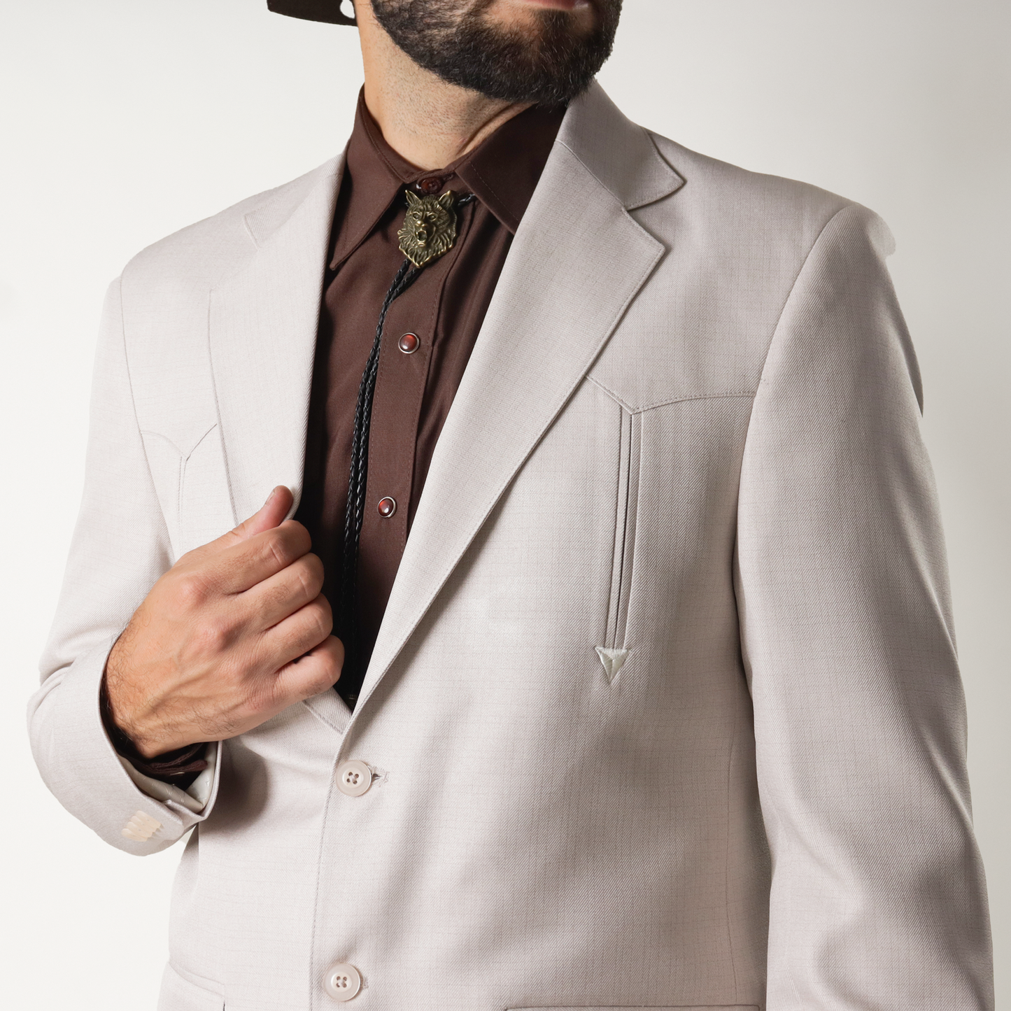 TBG-101 Traje Toledo Beige Liso