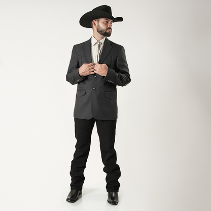 TNG-501 Saco Vaq Toledo Negro c/Coderas