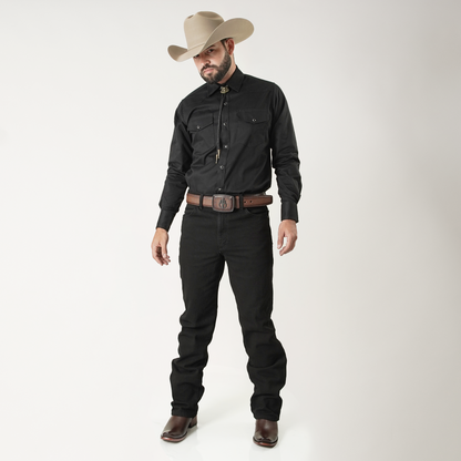 Camisa Caballero Lisa Negro 80200015003