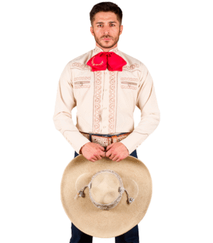 CAMISA DE CABALLERO TELA AMBASADOR BORDADO - 80302025001