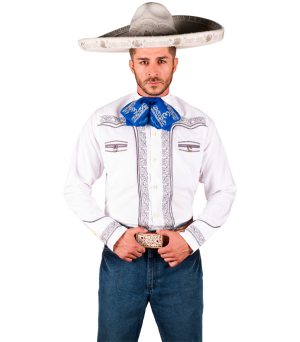 CAMISA DE CABALLERO BORDADO - 80313023000