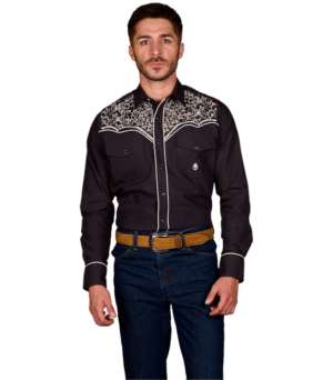 CAMISA TELA AMBASADOR BORDADO - 80421023001