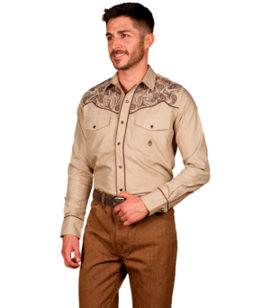 CAMISA TELA AMBASADOR BORDADO - 80424028006