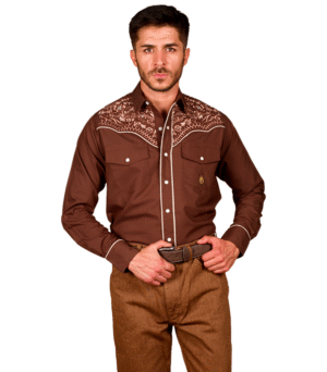 CAMISA TELA AMBASADOR BORDADO - 80425023002