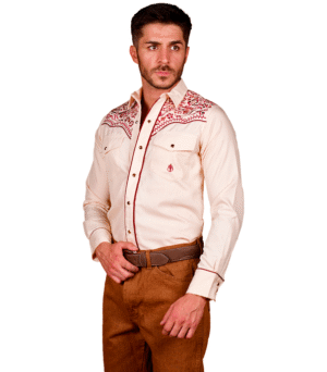 CAMISA TELA AMBASADOR BORDADO - 80425028002