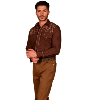 CAMISA TELA AMBASADOR BORDADO - 80429023002