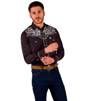 CAMISA TELA AMBASADOR BORDADO - 80430023001