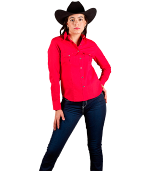 BLUSA DE DAMA TELA AMBASADOR LISA - 82100023003