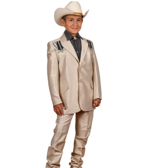 TRAJE DE NIÑO TELA ROYAL BORDADO - BG-09-5