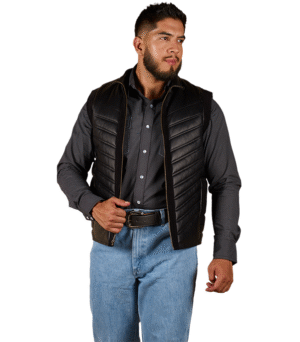 CHALECO DE CABALLERO PIEL - BNG-407